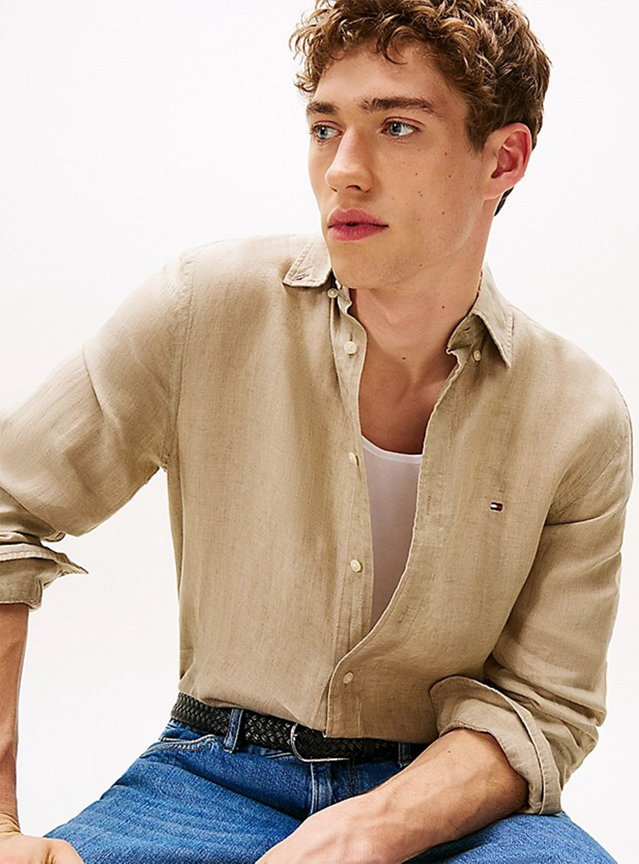 Regular Fit Pure Linen Shirt