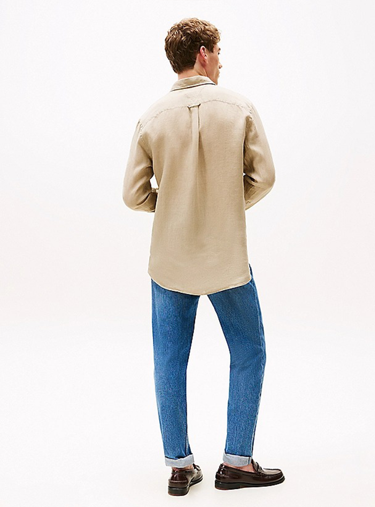 Regular Fit Pure Linen Shirt