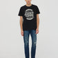 Barber print T-shirt Optical white